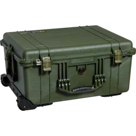 PELICAN 1610 Equipment Case - 24.83x19.69x11.88” in Green