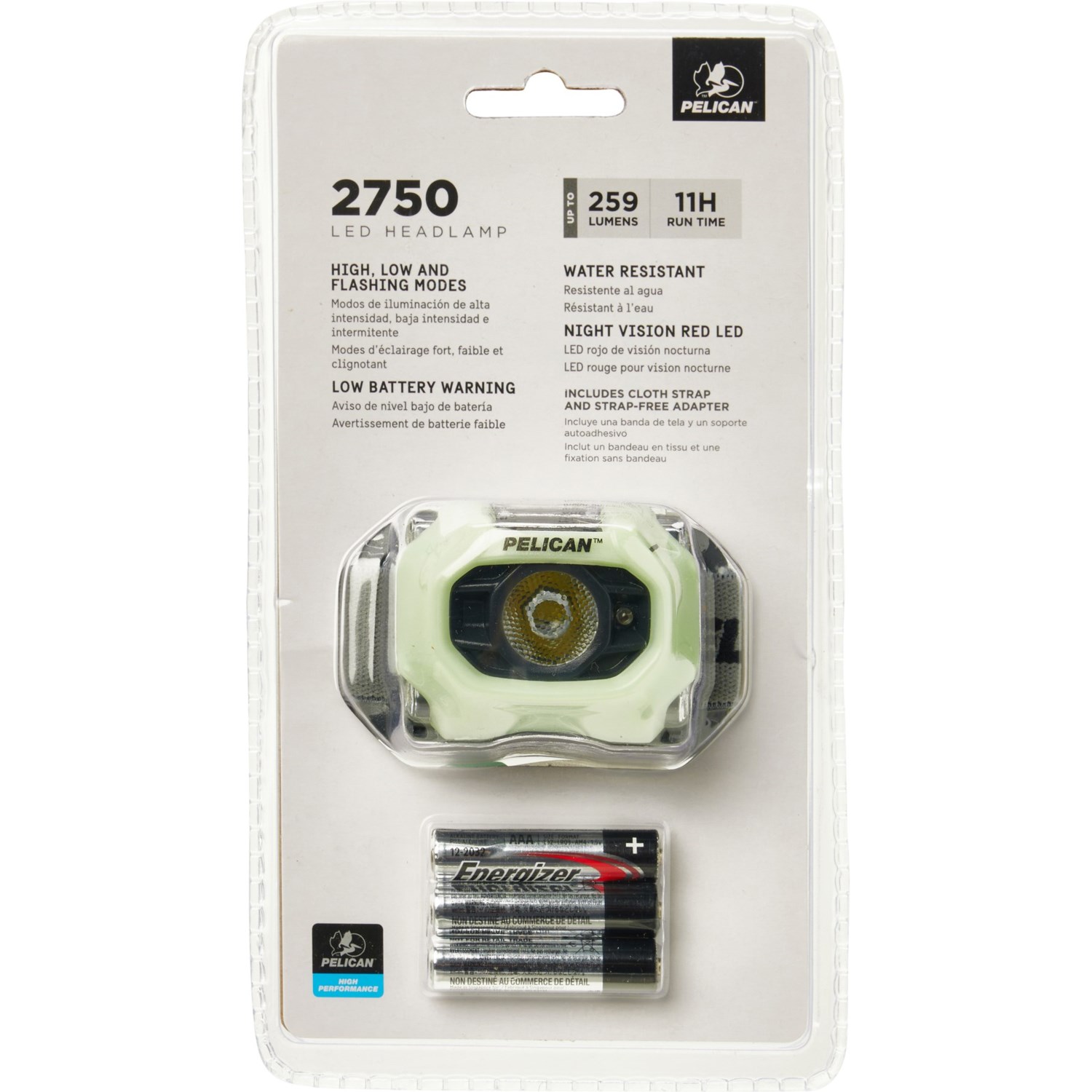 PELICAN 2750 Headlamp - 259 Lumens - Save 26%