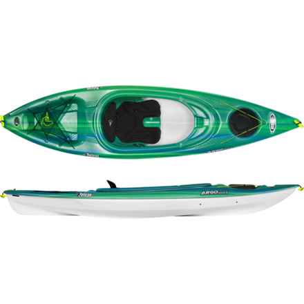 PELICAN Argo 100X Kayak - 10’, Sit-In in Fade Blue Yellow/White