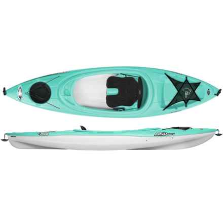 PELICAN Argo 100X Sit-In Kayak with Paddle - 10’ in Turquoise
