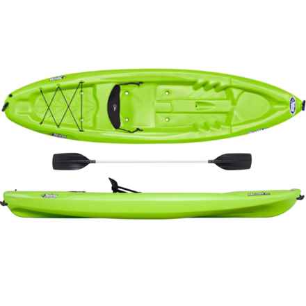 PELICAN Boost 100 Recreational Kayak- Sit-In, 10’ in Lime