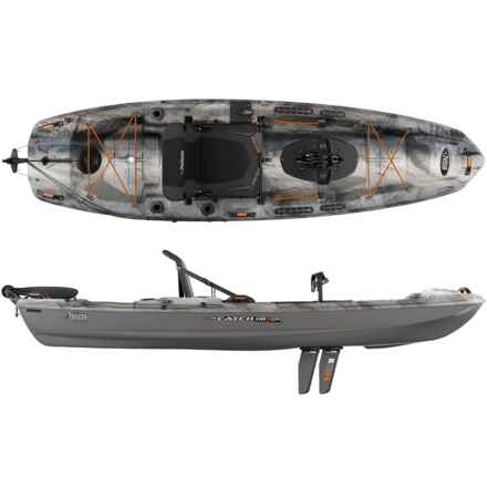 PELICAN Catch 110 HyDryve Sit-on-Top Kayak - 11’ in Magnetic Gray