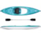 PELICAN Exalt 100 Kayak with Paddle - 10', Sit-In in Light Turq