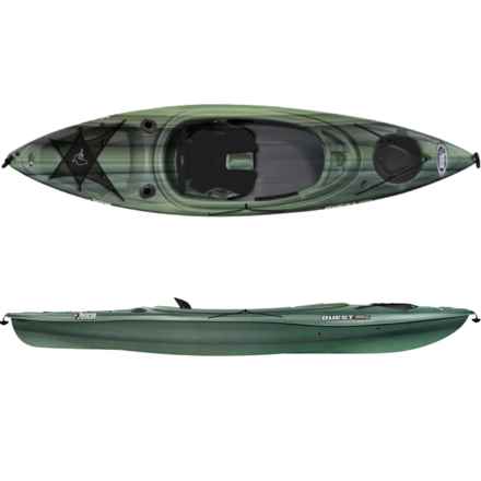 PELICAN Quest 100X Fishing Kayak - 10’, Sit-In in Green