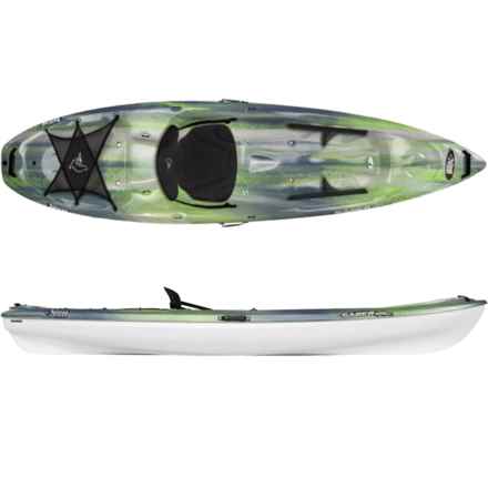 PELICAN Saber 100XP Recreational Sit-On Kayak - 10’ in Lightning/White