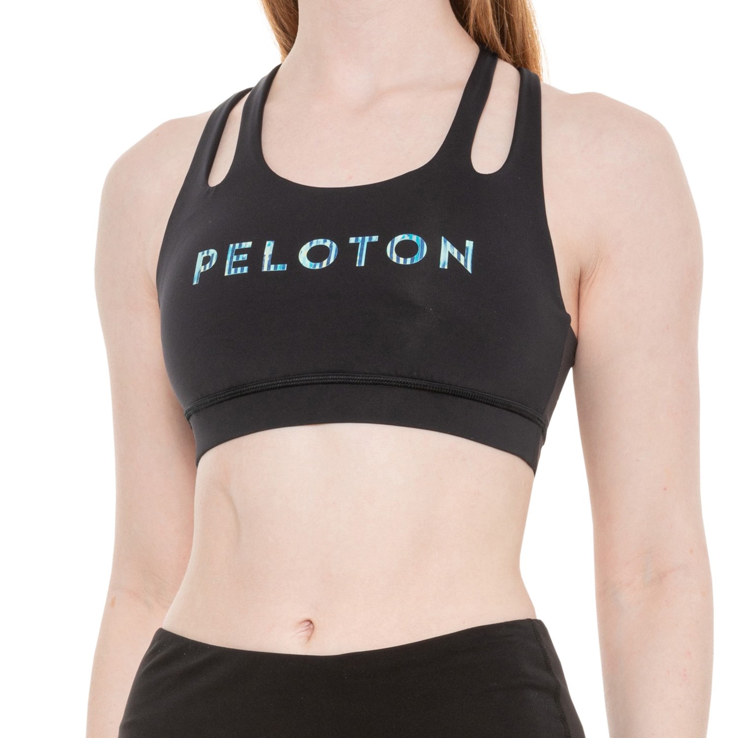 PELOTON Move Mission Spliced Shoulder 2.0 Sports Bra - Medium Impact