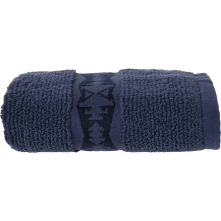 Pendleton 100% Turkish Cotton Los Luna Hand Towel - 16x30”, Indigo in Indigo