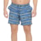 Pendleton AOP Classic Shoreside Swim Trunks - 7”, UPF 50+, Built-In Liner in Highland Peak Delft Blue