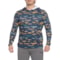 Pendleton AOP Salmon Falls Hooded Rash Guard - UPF 50+, Long Sleeves in Fall Dress Blues