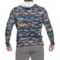 8TWTJ_2 Pendleton AOP Salmon Falls Hooded Rash Guard - UPF 50+, Long Sleeves