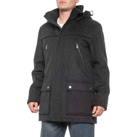 pendleton bainbridge wool blend parka