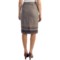 138FT_3 Pendleton Border Wool Pencil Skirt (For Women)