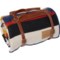 Pendleton Bridger Cascade Stripe Reversible Throw Blanket with Carrier - Wool, 54x66” in Multi