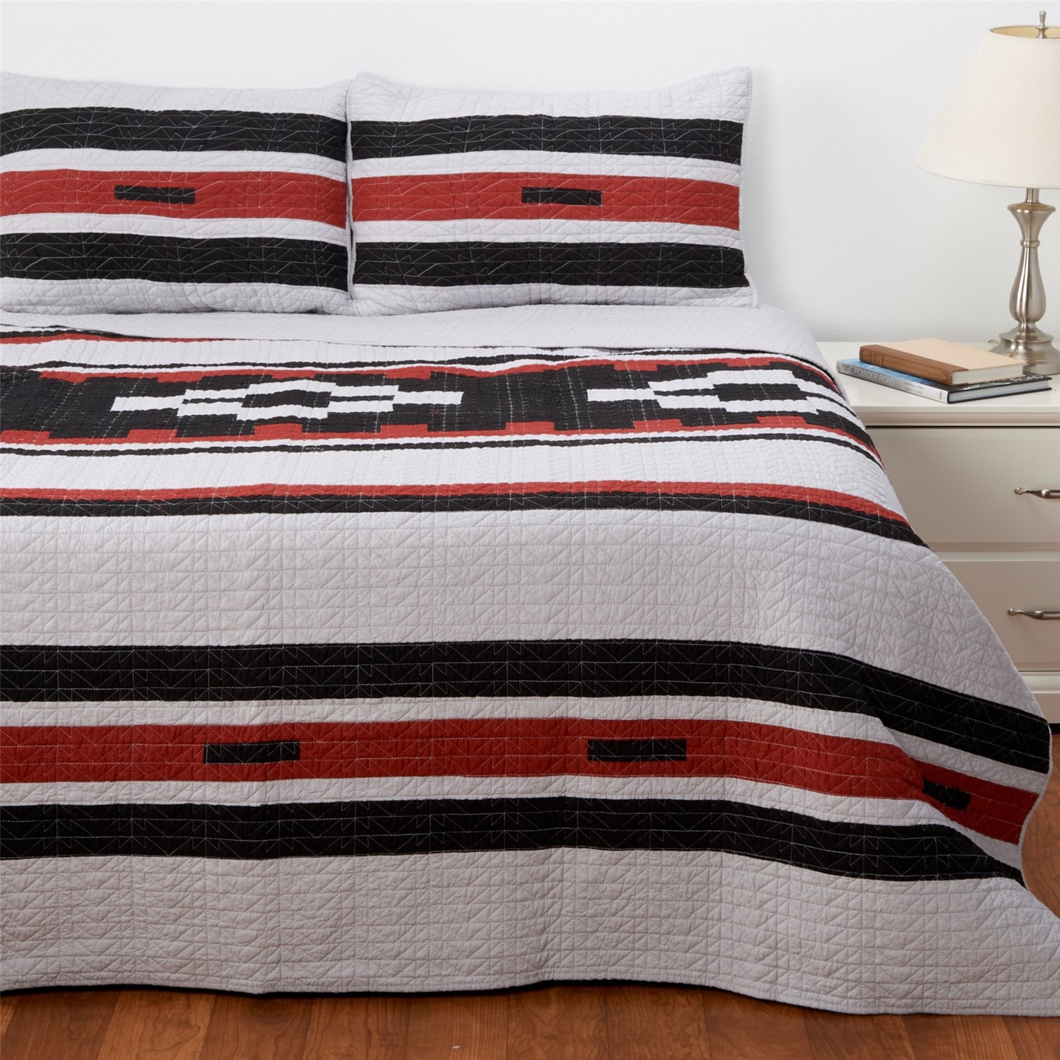 Pendleton Canyon Ranch Quilt Set King, MultiGrey Save 50