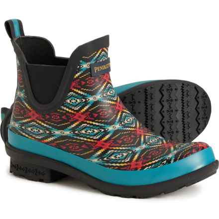 Pendleton Carico Lake Chelsea Rain Boots - Waterproof (For Women) in Black