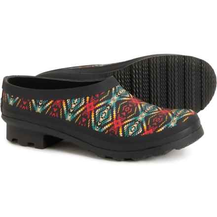 Pendleton Carico Lake Garden-Rain Clogs (For Women) in Black