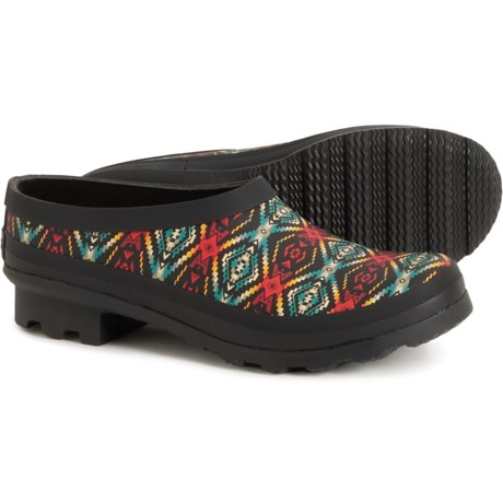 Pendleton Carico Lake Garden-Rain Clogs (For Women) in Black