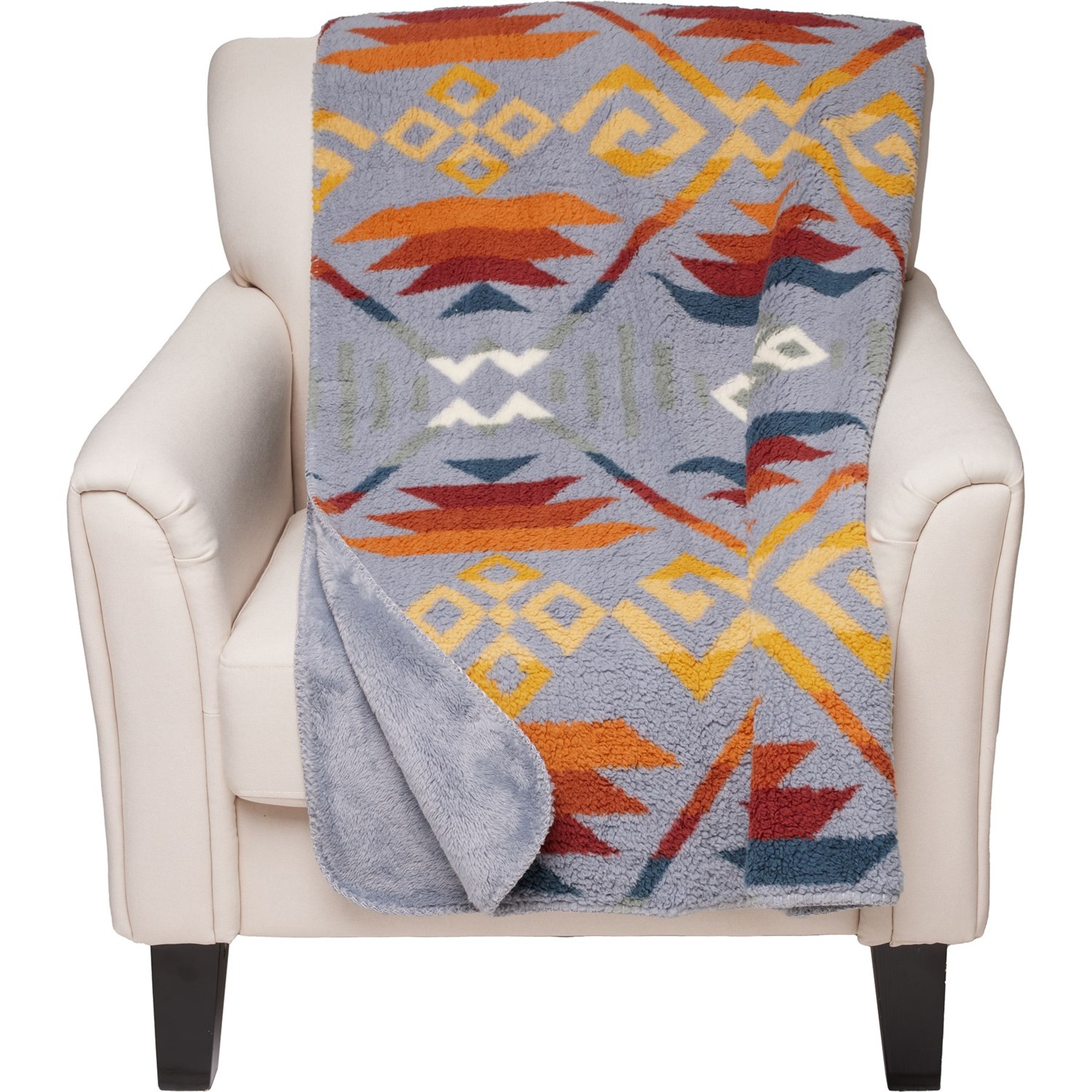 Pendleton Coyote Sherpa Throw Blanket - 50x70 - Save 50%