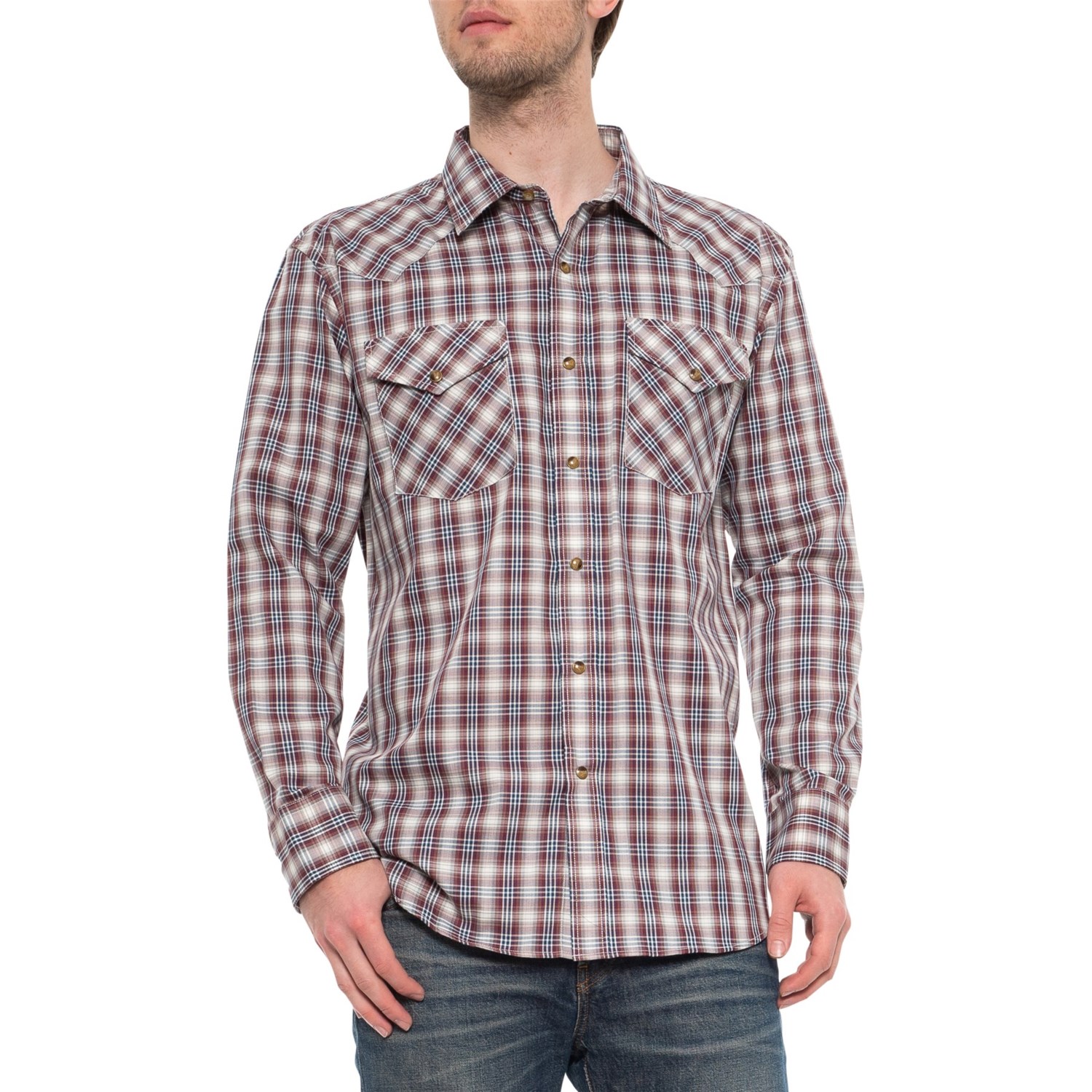 Pendleton Frontier Herringbone Western Shirt (For Men) - Save 69%