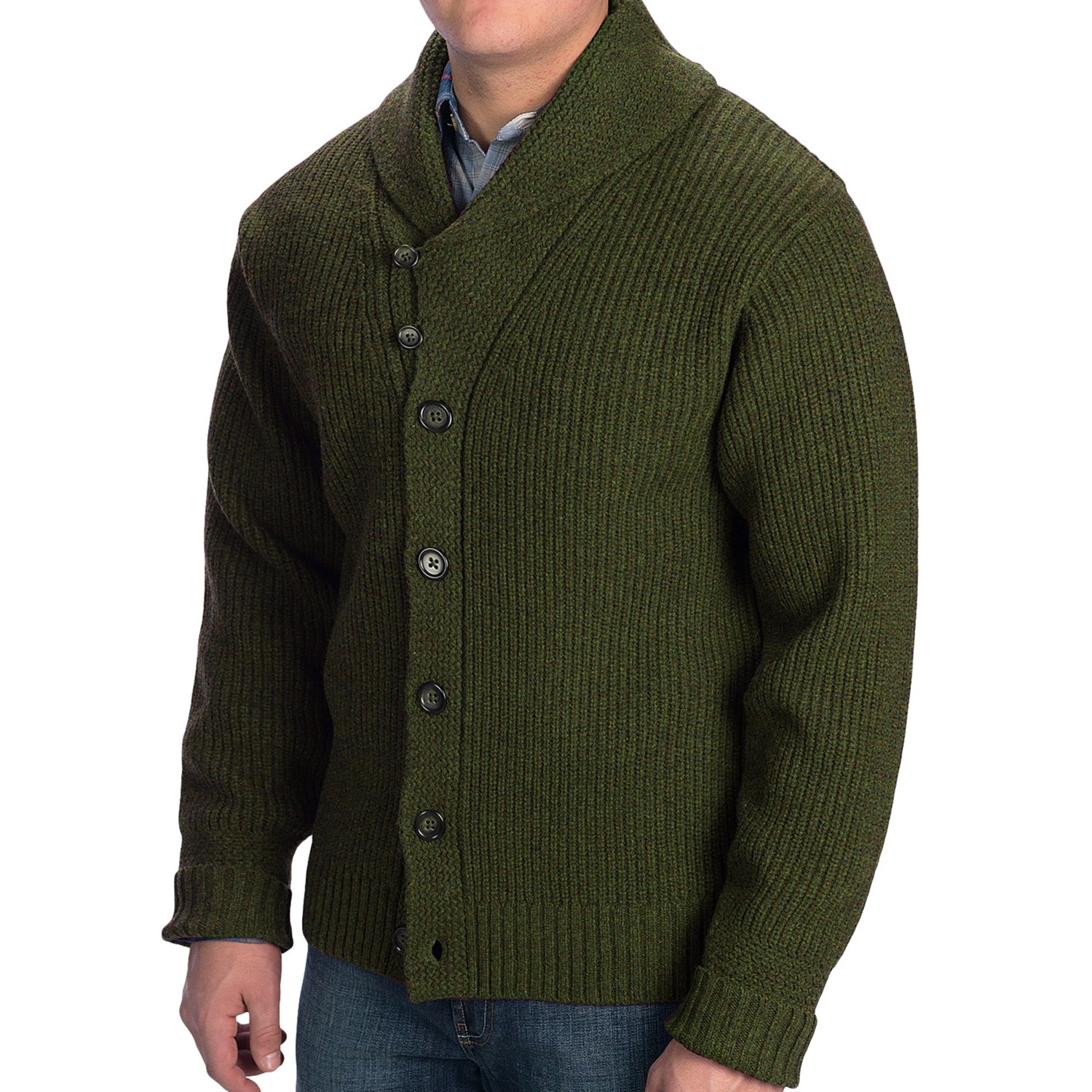 Pendleton Garthwick Shawl Cardigan Sweater - Lambswool (For Men) in ...
