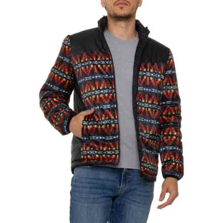 Pendleton Genesee Reversible Down Jacket - Insulated in Tucson Black