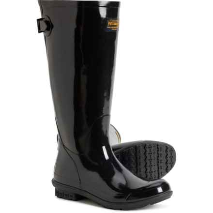 Pendleton Gloss Tall Rain Boots (For Women) in Black