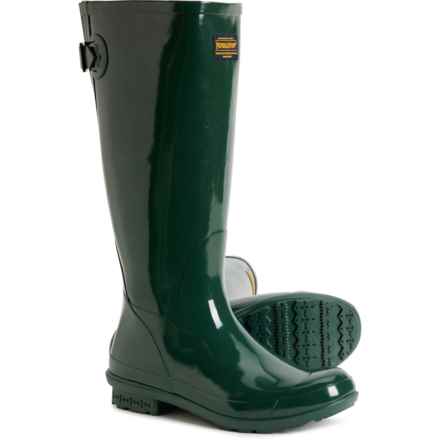 Pendleton Gloss Tall Rain Boots (For Women) in Green