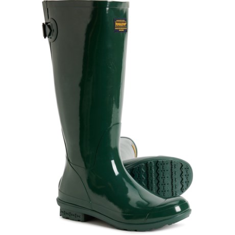 Pendleton Gloss Tall Rain Boots (For Women) in Green