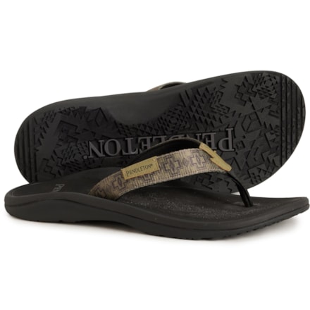 Pendleton Mens Size 13 Harding Thong Olive Flip Flops Sandals Shoes Amazon.com | Pendleton Men main image 4