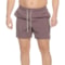 Pendleton Houdini HydroMorph Shoreside Swim Trunks - 7”, UPF 50+, Built-In Liner in Bandana/Flint Maroon