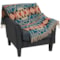 Pendleton Jacquard Fringed Throw Blanket - Wool, 60x62" in Harding Star Royal
