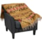 9CWNT_2 Pendleton Jacquard Fringed Throw Blanket - Wool, 60x62"