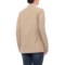 635CD_2 Pendleton Khaki Four-Pocket Silk Blend Woven Shirt (For Women)