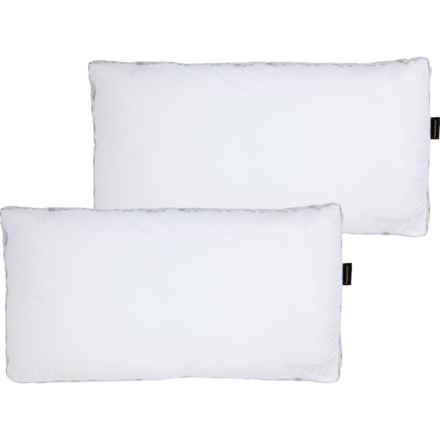Pendleton King Colossal Oxbow Gusseted Bed Pillows - 2-Pack, White in White