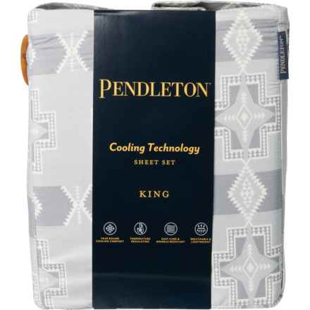 Pendleton King Conejos Cooling Technology Sheet Set - 120 gsm, Grey in Grey