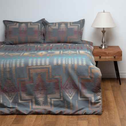Pendleton King Harding Comforter Set - Slate in Harding
