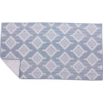 Pendleton Peak Canyon Yarn-Dyed Jacquard Bath Towel - 570 gsm,  30x54”, Coronet Blue in Coronet Blue