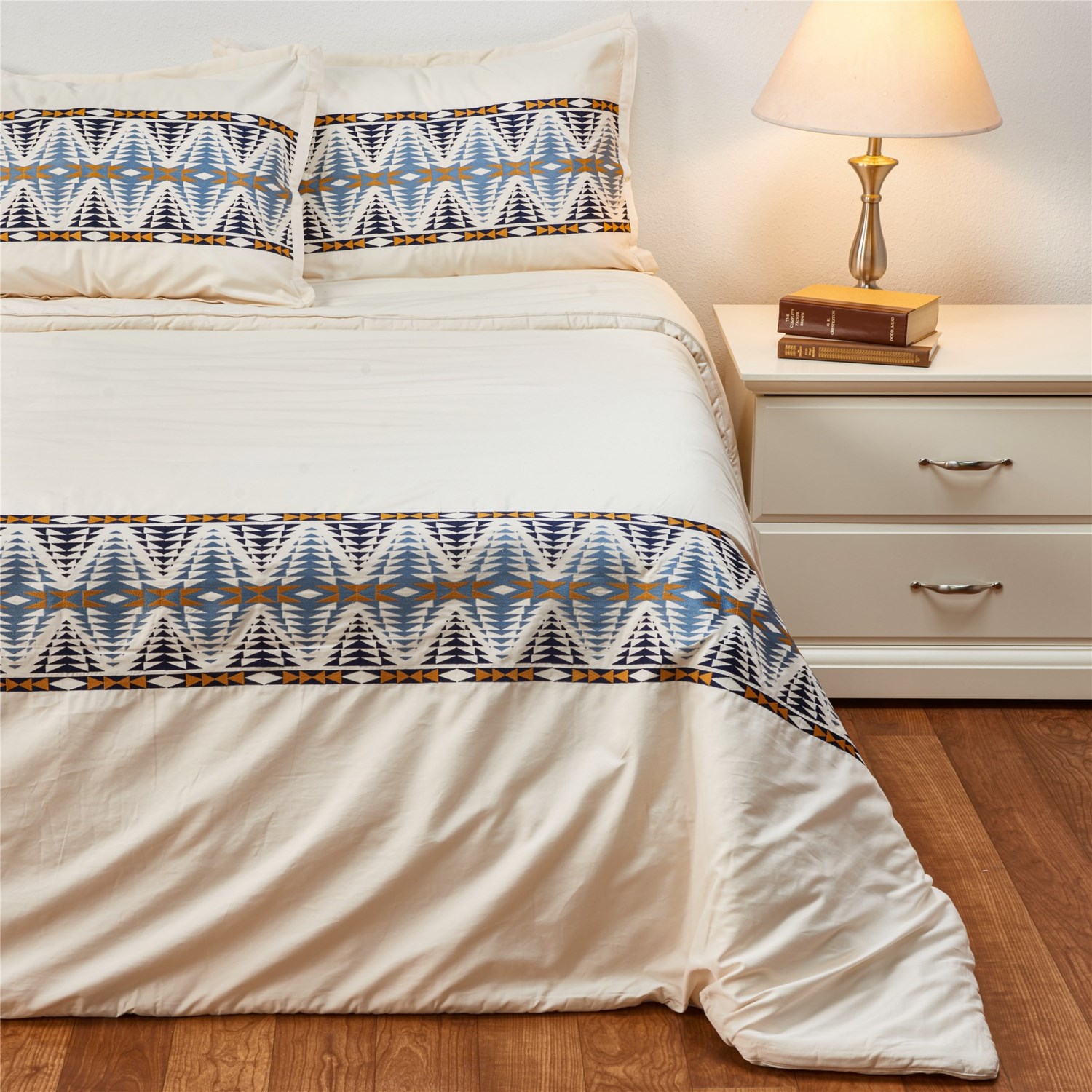 Pendleton Pecos Cotton Comforter Set King Ivory Save 47
