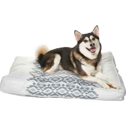 Pendleton Pillow Dog Bed - 37x25x4”, Medium in Yuma Star