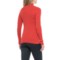 298HG_2 Pendleton Rib Mock Neck Shirt - Long Sleeve (For Women)