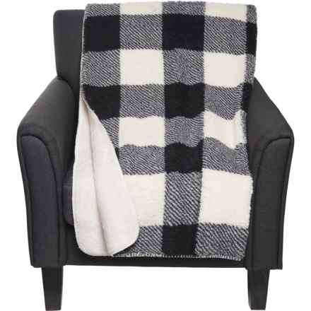 Pendleton Rob Roy Plaid Throw Blanket - 50x70” in Black/White