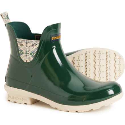 Pendleton Smith Rock Neo Chelsea Rain Boots - Waterproof (For Women) in Green