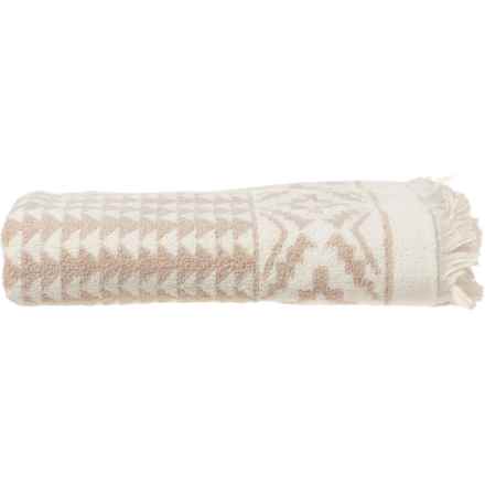 Pendleton Sundown Yarn-Dyed Bath Towel, 700 gsm, 30x54”, Cement in Cement