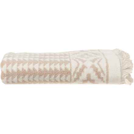 Pendleton Sundown Yarn-Dyed Bath Towel - 700 gsm, 30x54”, Cement in Cement