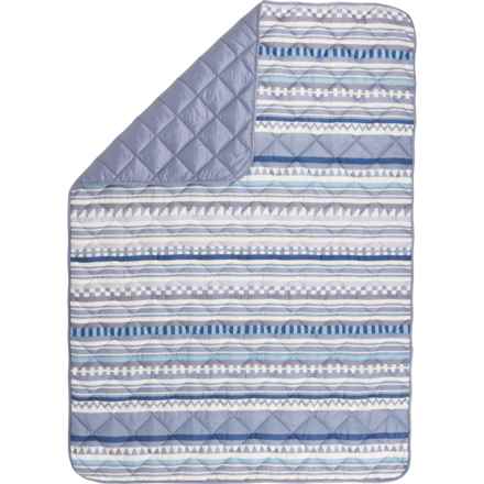 Pendleton Tamiami Trail Packable Throw Blanket - 50x70” in Blue