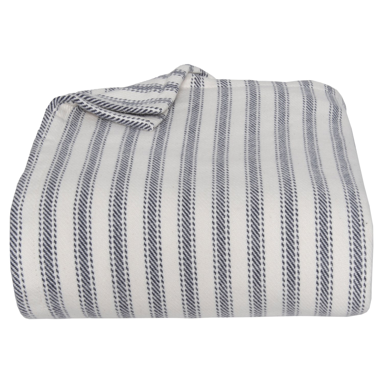 Pendleton Ticking Stripe Blanket Twin, Navy Save 63