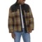 Pendleton Timberline Shirt Jacket - Insulated in Olive/Brown Ombre