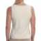 7597A_2 Pendleton Tipped Silk Jersey Knit Shirt - Sleeveless (For Women)