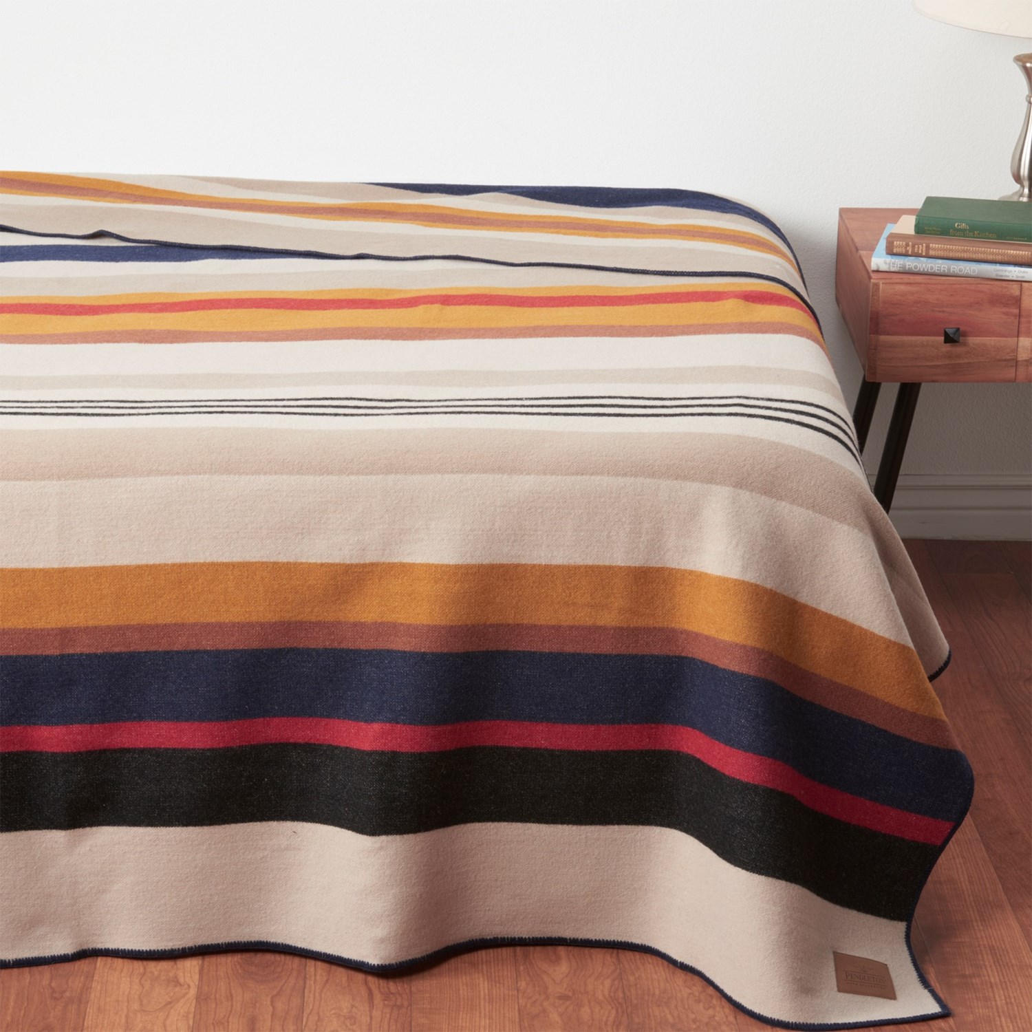 Pendleton Twin Bridger Jacquard Cascade Stripe Reversible Blanket