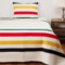 Pendleton Twin National Park Stripe Quilt Set - 2-Piece, Ivory in Ivory